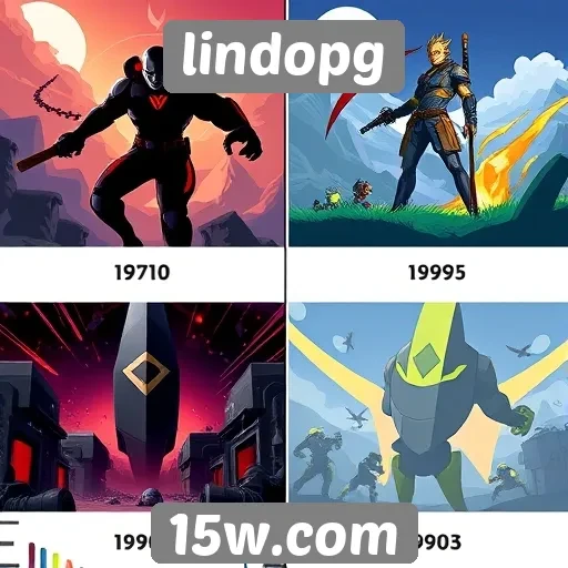 Comparação de gráficos e design no lindopg